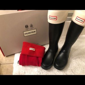 Classic Matte Black Hunter Rain Boots